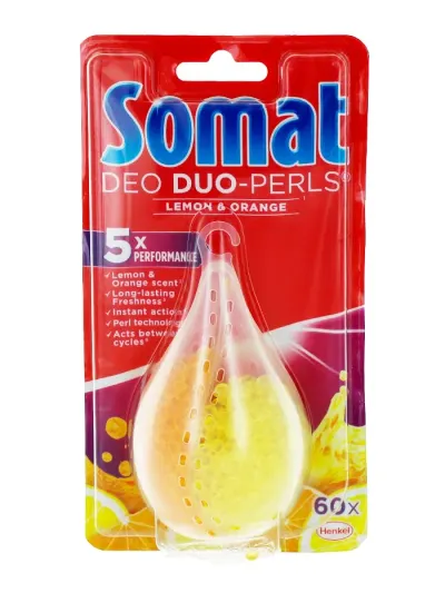 Somat Odorizant pentru masina de spalat vase 17 g Lemon Orange