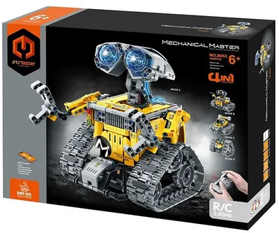 Constructor pentru copii 4 în 1 iM.Master - Robot transformabil, cu telecomandă, 560 piese