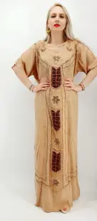 Rochie Lunga Brodata Miuta 56