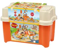 Set joc Ecoiffier Abrick - Şantier de drumuri