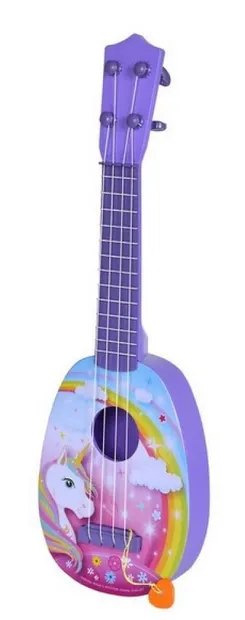 Instrument muzical pentru copii Simba Toys - Ukulele MMW, unicorn