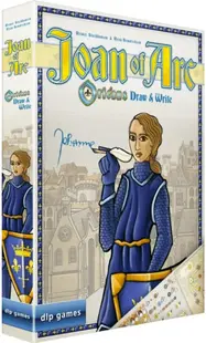 Joc de societate Joan of Arc: Orleans Draw & Write - Pentru familii