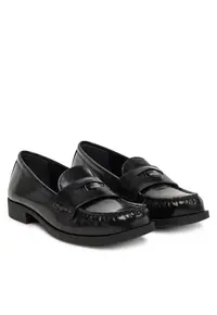 Mocasini dama piele naturala - Negru