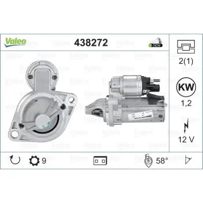 Starter VALEO 438272