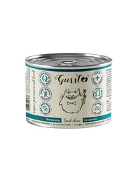 GUSSTO Fresh Deer 200 g hrană umedă monoproteică pentru pisici, cu carne proaspătă de cerb