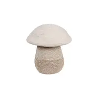Coș de jucării pentru copii bej din material textil ø 23x27 cm Mushroom – Lorena Canals