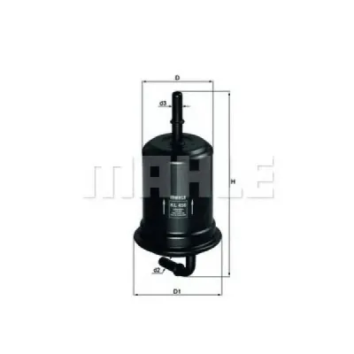 Filtru combustibil MAHLE ORIGINAL KL 456