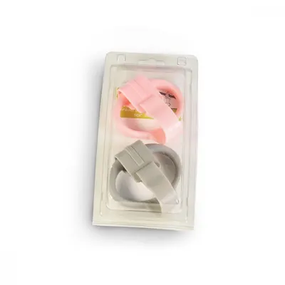Set 2 inele pentru tarc de joaca Moni PinkGrey