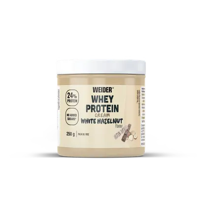 Cremă Proteică, Weider, Whey Protein, alune și cacao, 250g