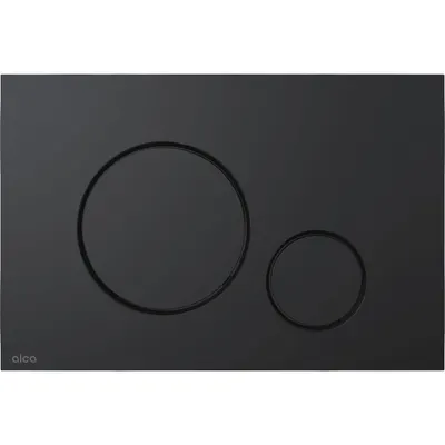 Clapetă de acţionare pentru rezervor încastrat, negru-mat