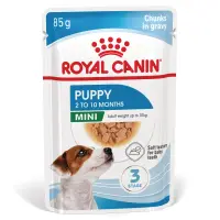 ROYAL CANIN Mini Puppy, hrană umedă câini junior, (în sos), 85g