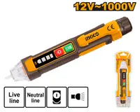 Surubelnita Control Ecran Digital VD100091 – 12-1000V AC, Afisaj Digital, Alarma Sonora si Luminoasa, LED, Auto Off
