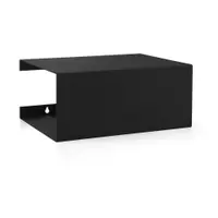 Raft negru etajat din oțel 35 cm – ReCollector