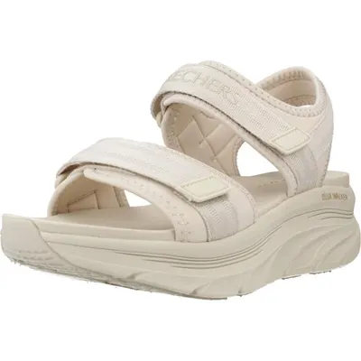 Sandale femei Skechers D'lux Walker Sandal - Adored, Bej
