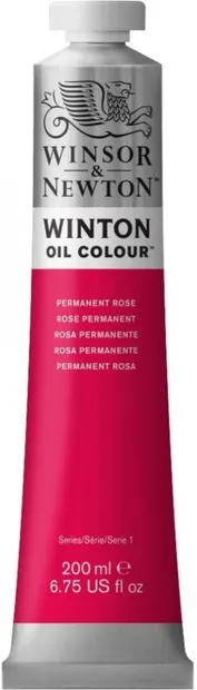 Winsor & Newton Winton Vopsea de ulei Winton - Permanent Rosé, 200 ml