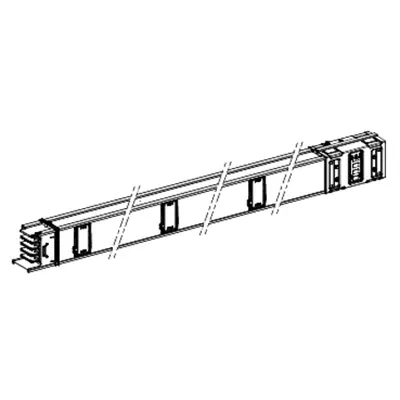 Canalis - Lungime Dreapta - 800 A - 3 M - 6 Trape Derivatie