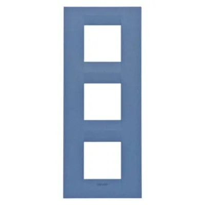Placa ornament CProiector HORUS GEO International - IN PAINTED TECHNOPOLYMER - 2+2+2 modul VERTICAL - SEA BLUE - CProiector HORUS
