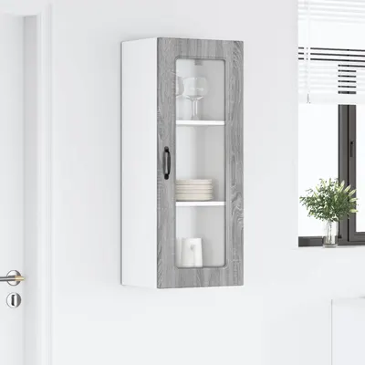 vidaXL Panou mașină de spălat vase Kalmar Gri Sonoma 40 x 31 x 100 cm