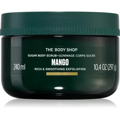 The Body Shop Mango Body Scrub peeling pentru corp cu efect revigorant cu ulei de mango 240 ml