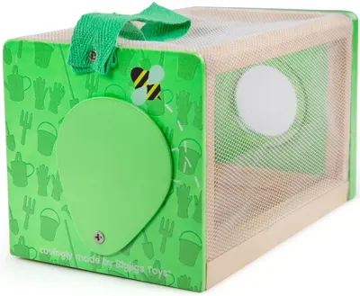 Jucărie Bigjigs - Cutie pentru gândaci, fluturi, insecte