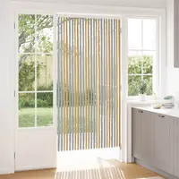vidaXL Perdea pentru insecte din chenille Gri și Bej 100 x 200 cm