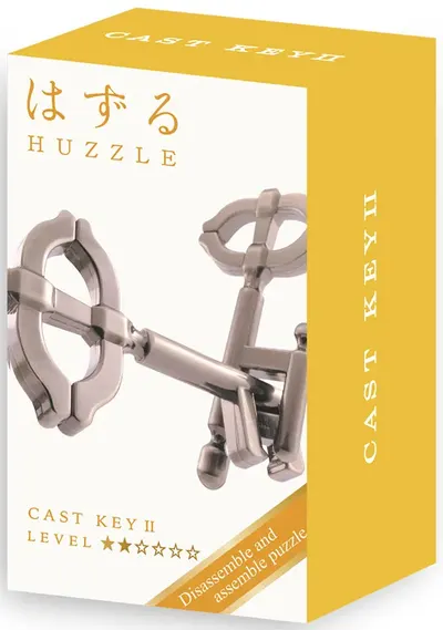 Puzzle mecanic - Mini Huzzle Key II - Silver