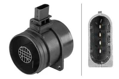 Debitmetru Aer (4 Pini, Modul) Potrivit Mercedes Sprinter 3,5-T (b906), Sprinter 3,5-T (b907), Sprinter 3,5-T (b907, B910), Sprinter 3-T (b906), Sprinter 4,6-T (b906), Sprinter 4-T (b907) 2.2d 3.0d 03