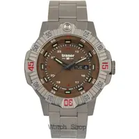 Ceas Traser Traser H3 110668 Tactical Brown Titan Mens Watch 46mm 20ATM