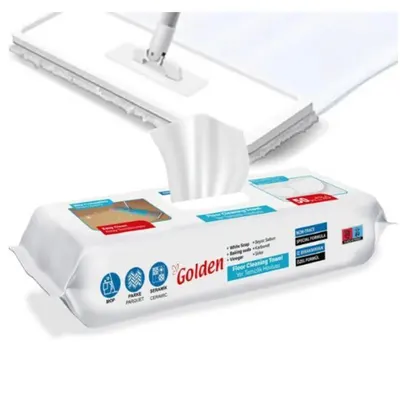 Servetele umede suprafete cu dispenser Golden, 50 buc, set 6 bucati Engros