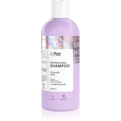 so!flow Coloured Hair Revitalizing Shampoo șampon regenerator pentru păr vopsit 400 ml