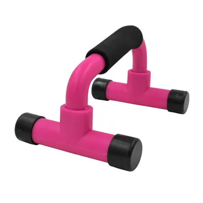 Set suport mânere push-up XQ Max, roz
