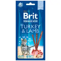 Brit Premium By Nature Cat Sticks With Turkey and Lamb (3 sticks)