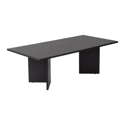 Măsuță de cafea neagră cu aspect mat 60x119 cm Sabin – Kalune Design