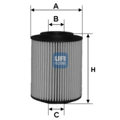 Filtru ulei UFI 25.054.00
