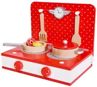 Set de joaca din lemn Classic World - Plite si gratar