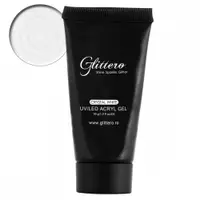 Acryl Gel Glittero Nails - Cristal White 30g