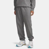 Pantaloni de jogging UA Icon Fleece gri pentru bărbați