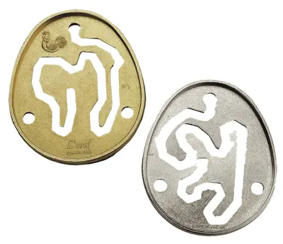 Puzzle - Huzzle Cast L'ouef silver / gold