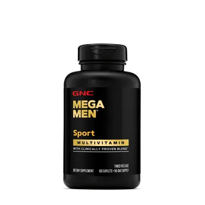 Complex de multivitamine pentru barbati Mega Men Sport, 180 tablete, GNC
