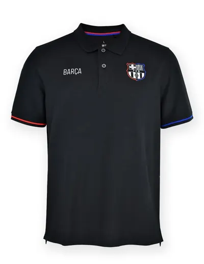 Cămașă neagră cu guler Barcelona 25/26