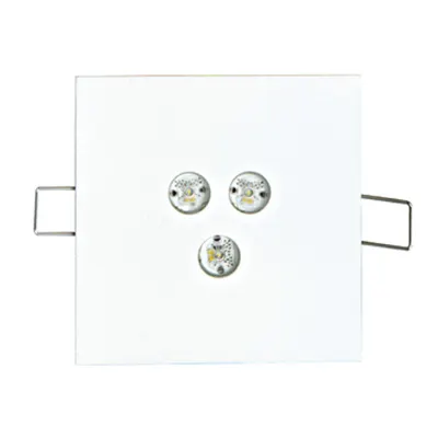 C.il.sigDEQ 3x1W ERT LED-uri 1H, 3H, 8h 230VAC