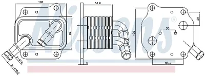 Radiator Ulei Termoflot Potrivit Hyundai I30, I40 I Cw, Kona, Tucson, Tucson Suv; Kia Ceed, Optima, Proceed, Sportage Iv, Stonic, Xceed 1.6d 1.6dh 01.18