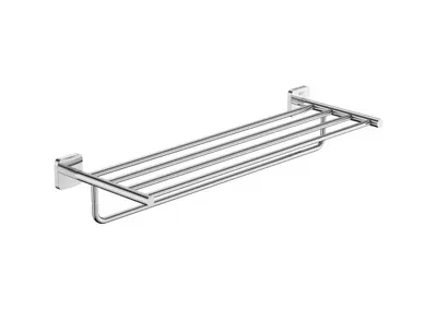 Suport prosop baie Roca Victoria A817887C00, montare pe perete, 608 x 199 mm, metal, Crom