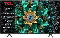 Televizor Smart TCL - 50Q6C, 50'', 4K, QD-Mini LED, AMD FreeSync Pro 144Hz, ONKYO 2.1 2x10W+SubWoof.1x20W, Google TV, negru