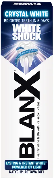 BlanX Pastă de dinți albitoare White Shock, 75 ml