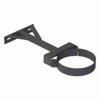 Colier fixare reglabil - 25-36 cm - DW Black FI130