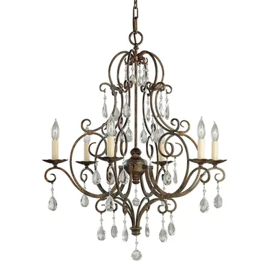 Corp de iluminat suspendat, lustra Chateau 6 Light Chandelier