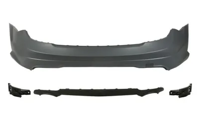 Bara Spate, AMG STYLING, cu gauri pentru senzorii de parcare, grund potrivit MERCEDES C C204, C T-MODEL S204, C W204 Coupe Sedan 03.11-12.13
