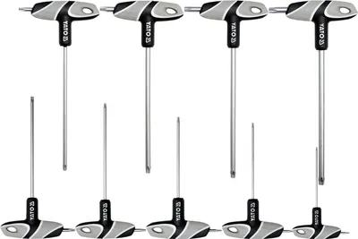 Set Torx Cu Maner Tip T , 9 Piese