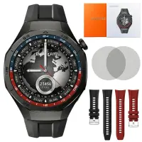 Ceas Smartwatch ENERGYFIT, Ecran AMOLED 1.43", Apel Bluetooth, ChatGPT AI, Notificari Romana, Fitness, Sport, Rezistent Apa 5ATM, Incarcare Wireless, 2 Curele, Negru